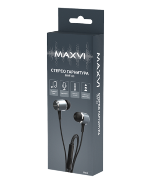 Купить Стереогарнитура Maxvi MHF-03 black